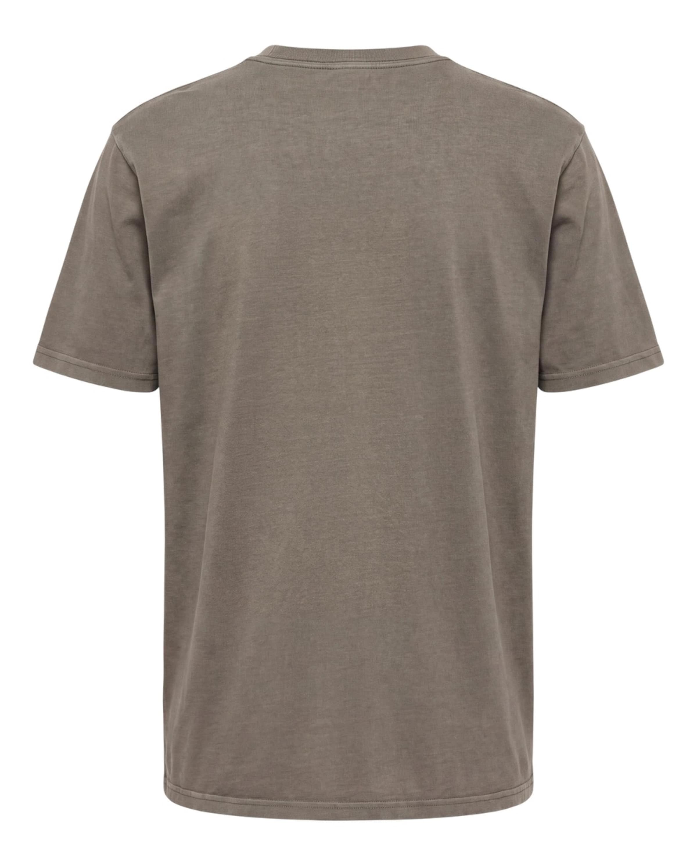 Volcom T-Shirt 'SOLID STONE' in Grau