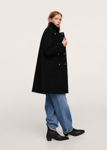 Manteau mi-saison 'Ferrero' MANGO en noir