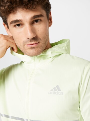 ADIDAS SPORTSWEAR Αθλητικό μπουφάν 'Own The Run' σε πράσινο