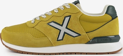 Sportbačiai be auliuko 'DASH PREMIUM' iš MUNICH, spalva – tamsiai mėlyna jūros spalva / geltona / pilka, Prekių apžvalga