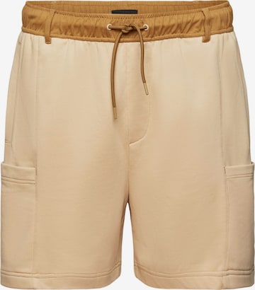 ESPRIT Regular Broek in Beige: voorkant