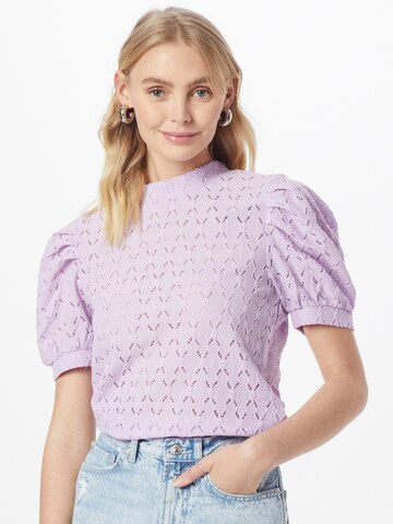PIECES Blouse 'Christy' in Purple: front