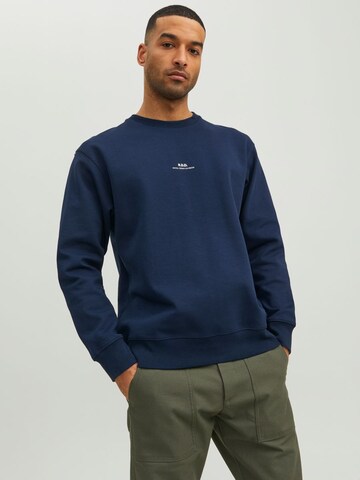 R.D.D. ROYAL DENIM DIVISION Sweatshirt 'Dean' in Blue: front