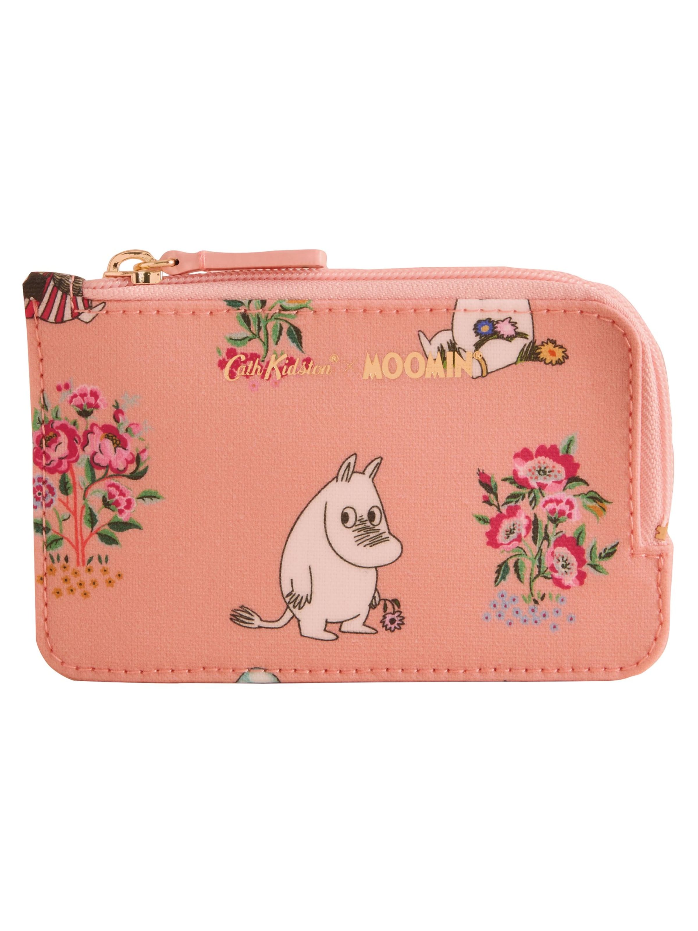 Cath Kidston Peňaženka 'Moomins' - Ružová: predná strana