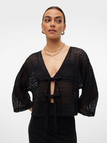 Cardigan 'VMHoney' VERO MODA en noir