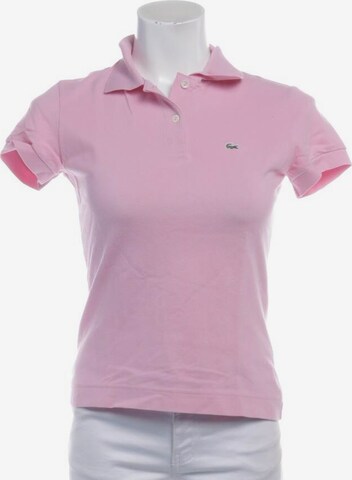 LACOSTE Shirt M in Pink: predná strana