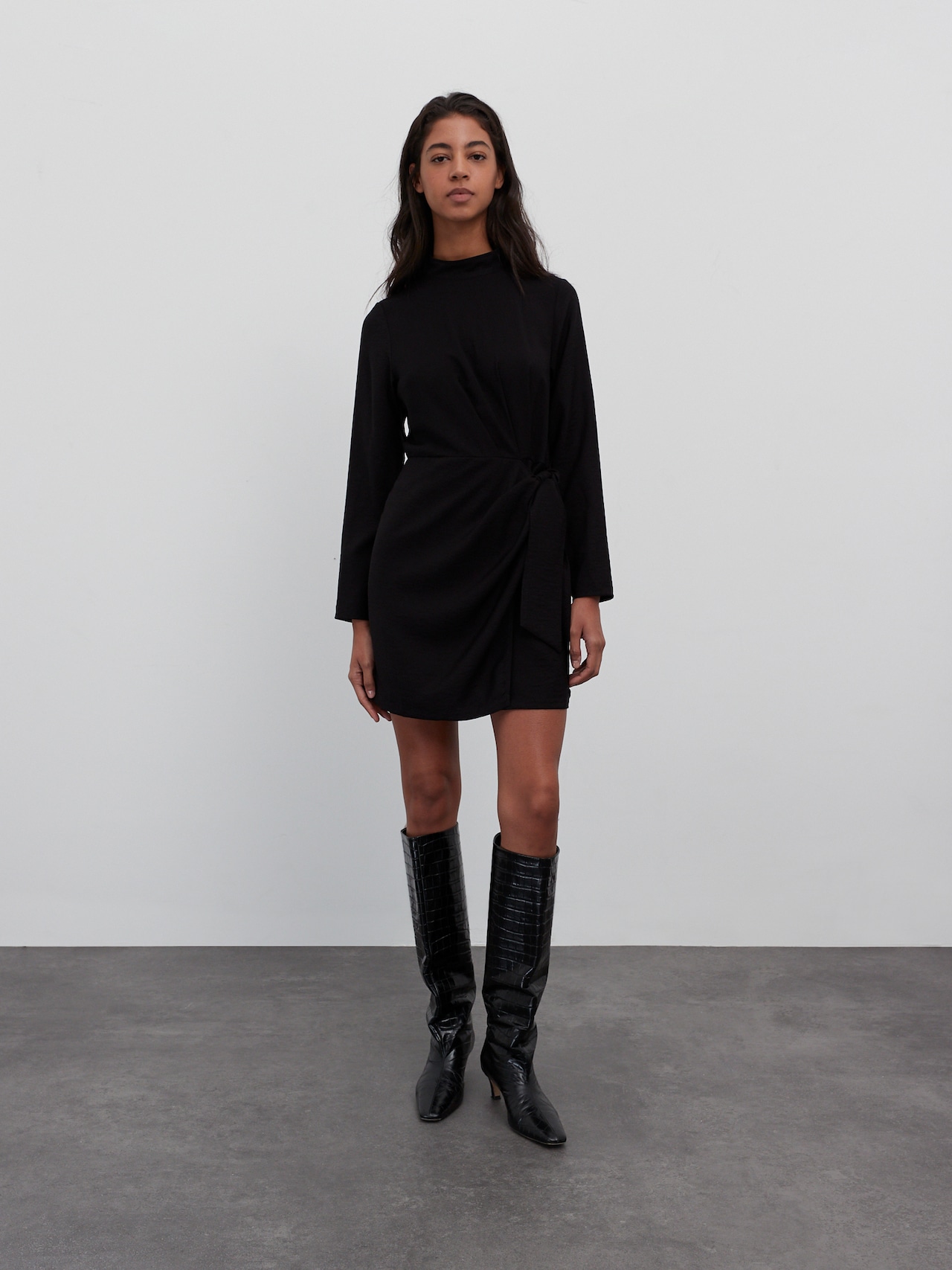 EDITED Producten Jurk 'Berenice' Zwart