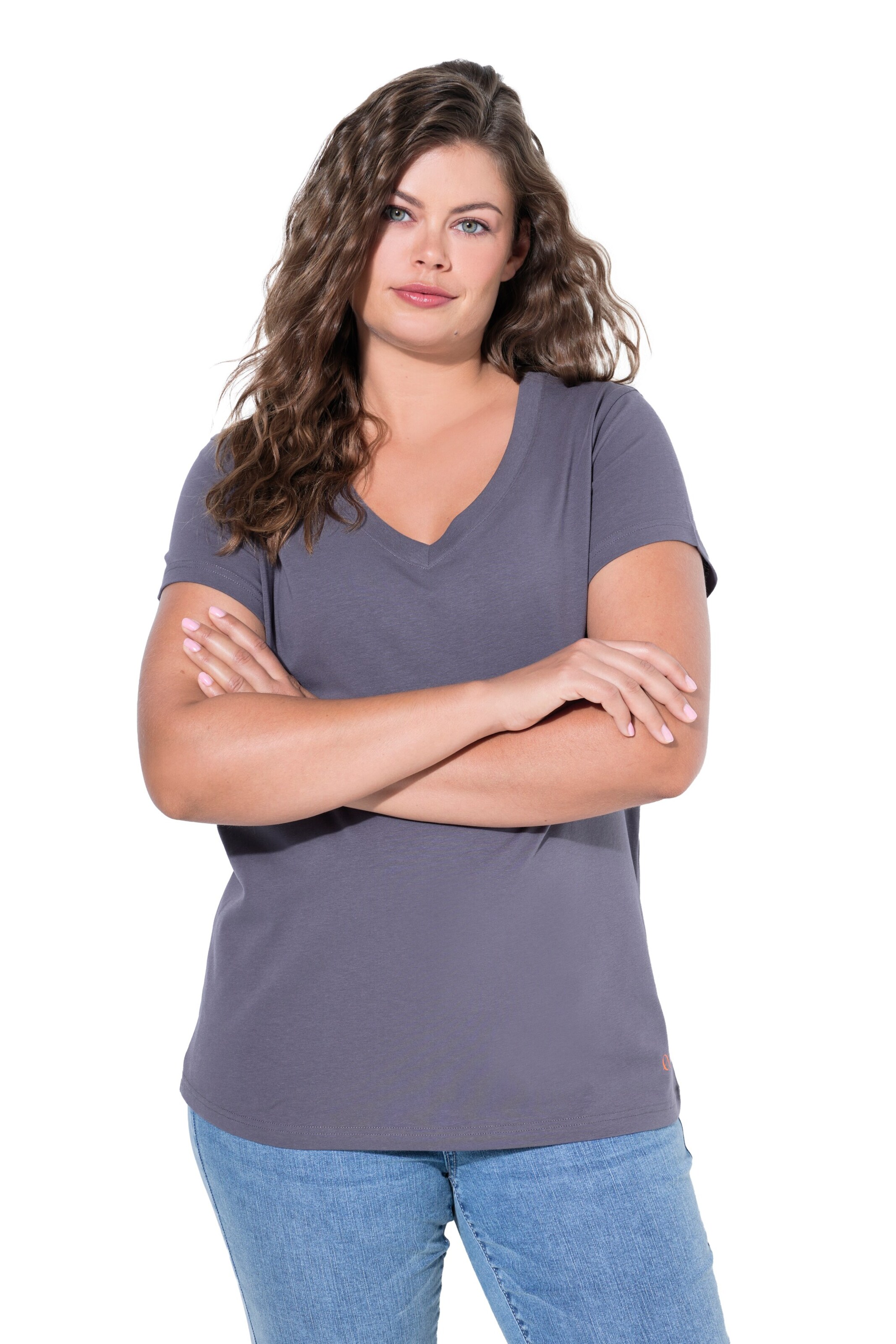 LAURASØN Shirt in Lila: Vorderseite