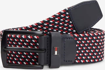 TOMMY HILFIGER Opasek 'DENTON' – modrá: přední strana