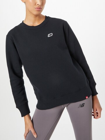 new balance Sweatshirt in Zwart