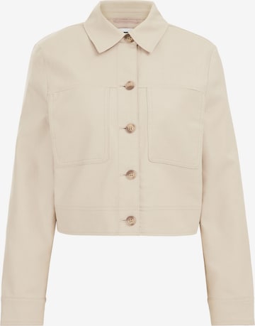 WE Fashion Between-Season Jacket in Beige: front