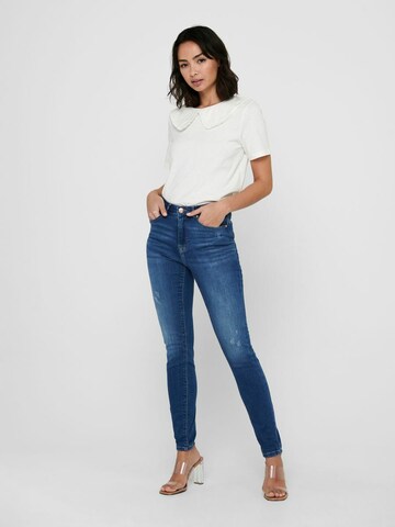 ONLY Skinny Jeans 'ONLFPAOLA' in Blue