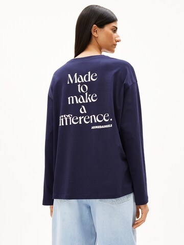 ARMEDANGELS Longsleeve FIETAA DIFFERENCE in Blau