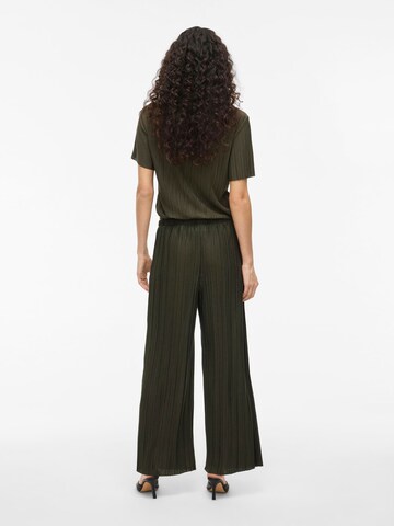 VILA Wide leg Broek 'VIPLISA' in Groen