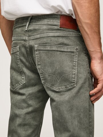 Pepe Jeans Slimfit Jeans 'STANLEY' in Grün