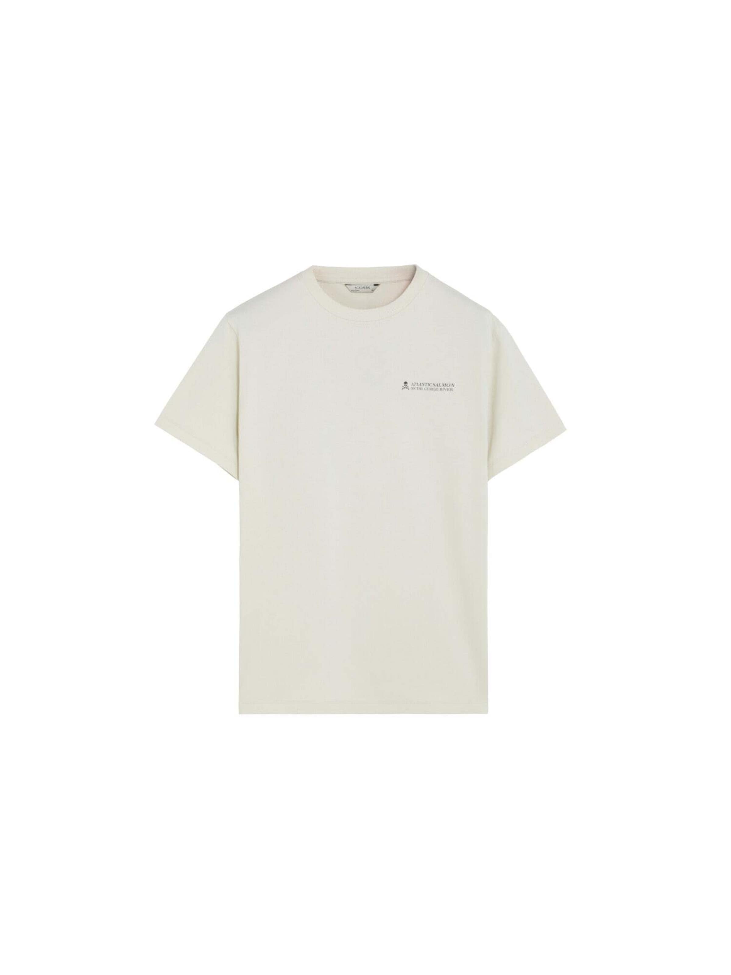 Scalpers Scfishing Tee ' ' in Beige: Vorderseite