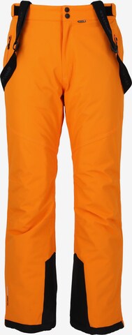 Whistler Regular Workout Pants 'Fairfax' in Orange: front