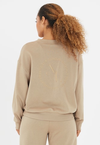 Athlecia Sweatshirt 'Damla' in Beige