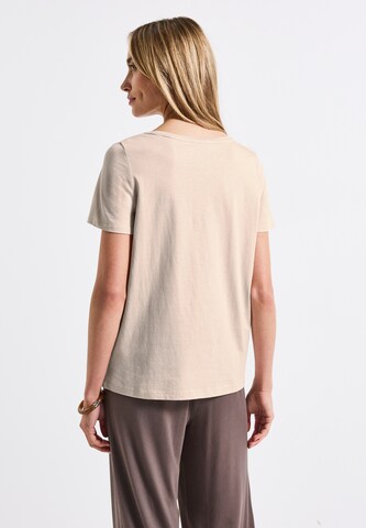 STREET ONE Shirt in Beige