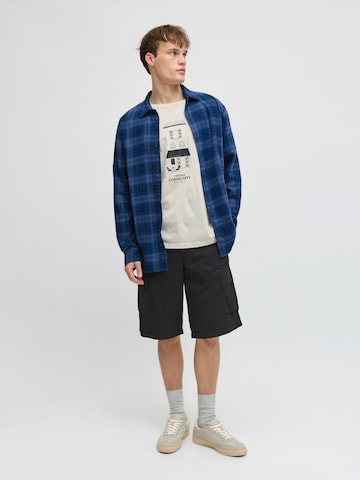 Loosefit Pantalon cargo 'JREBCORY' JJ Rebel en noir