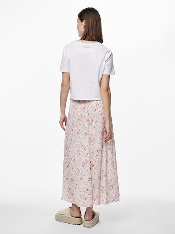 Jupe 'PCAppa' PIECES en blanc