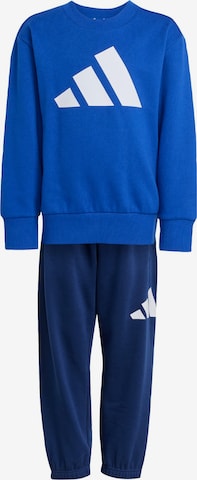 Completo per l'allenamento 'Essentials' di ADIDAS SPORTSWEAR in blu: frontale