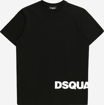 DSQUARED2 Μπλουζάκι σε μαύρο: μπροστά