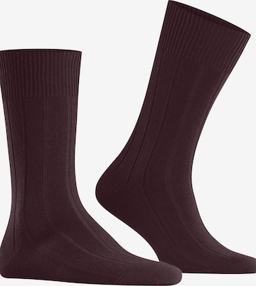 FALKE Socks 'Lhasa Rib' in Red: front