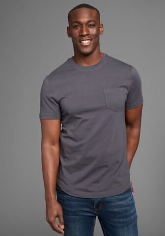 Bruno Banani LM Shirt in Grey: front