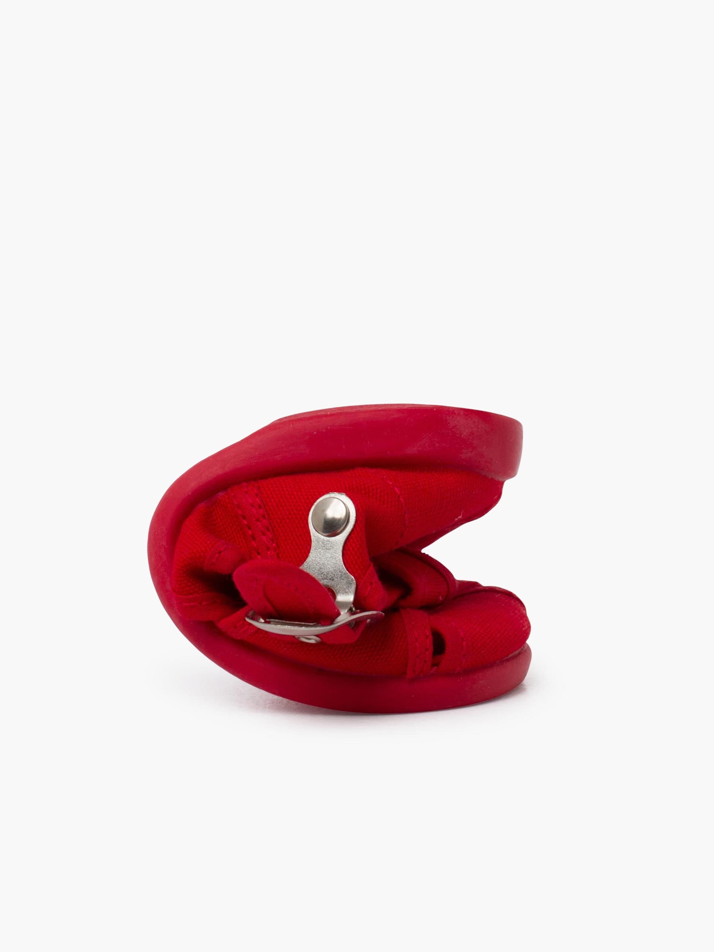Pisamonas - Sapato de primeiros passos em vermelho