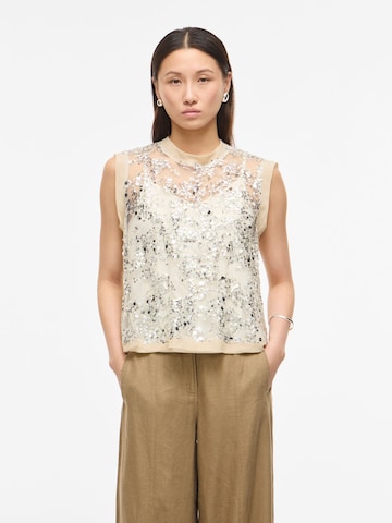 ROUGE EDIT Top in Zilver: voorkant