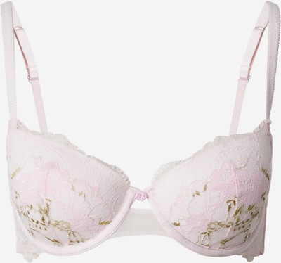 Hunkemöller Rintaliivi 'Miri' värissä oliivi / roosa / pastellinpinkki, Tuotenäkymä