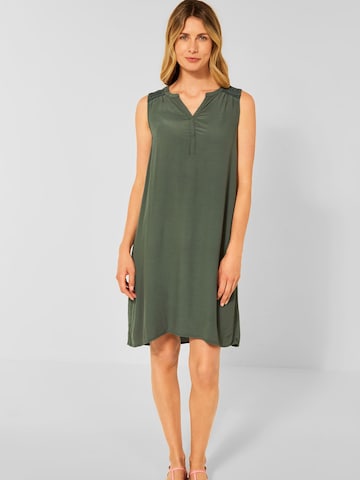 CECIL Shirt Dress in Green: front