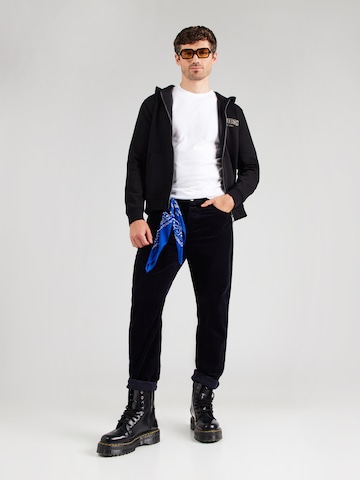 GUESS - Sudadera con cremallera en negro