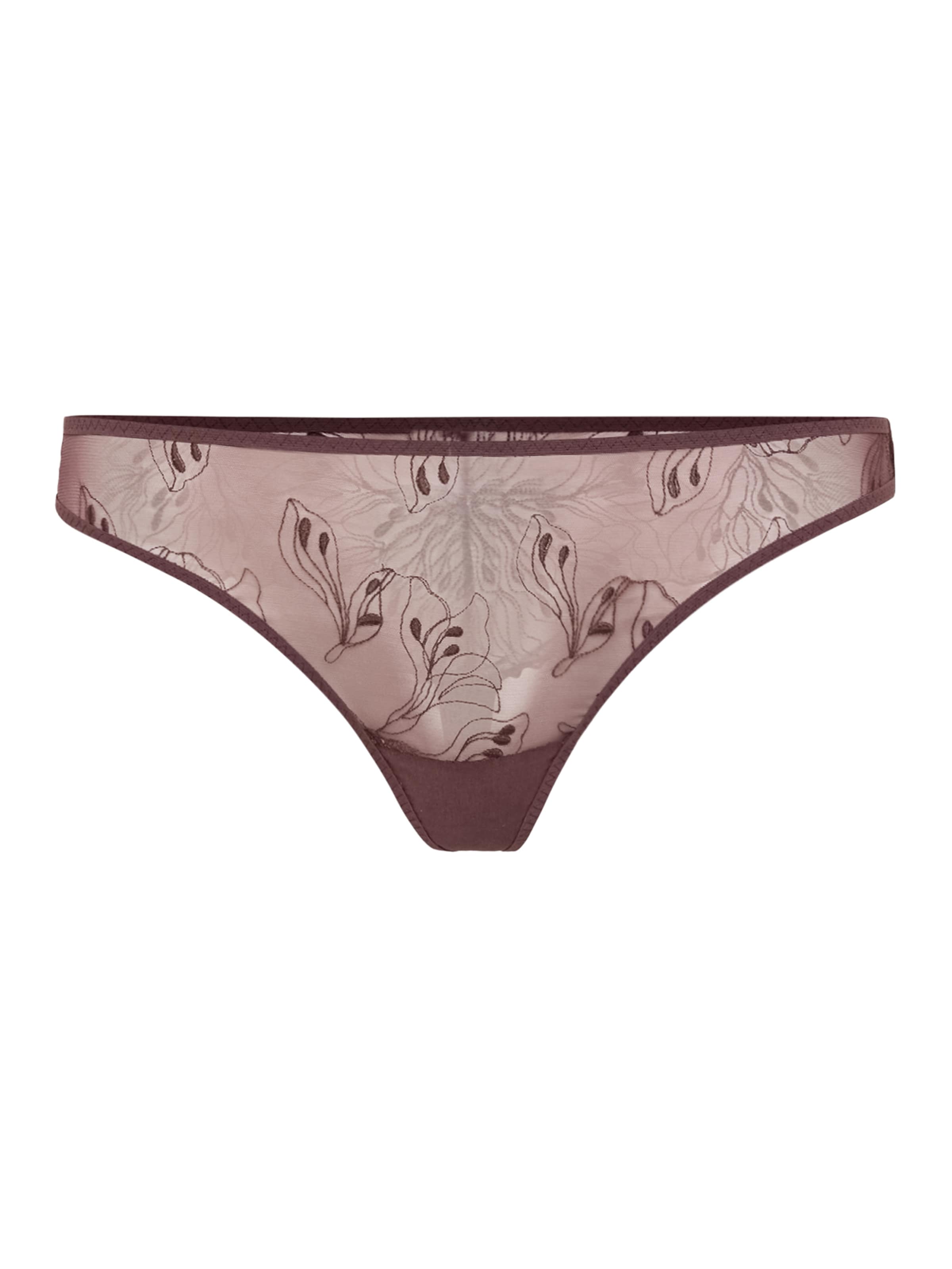 Samsøe Samsøe Thong 'Audrey' in Brown: front