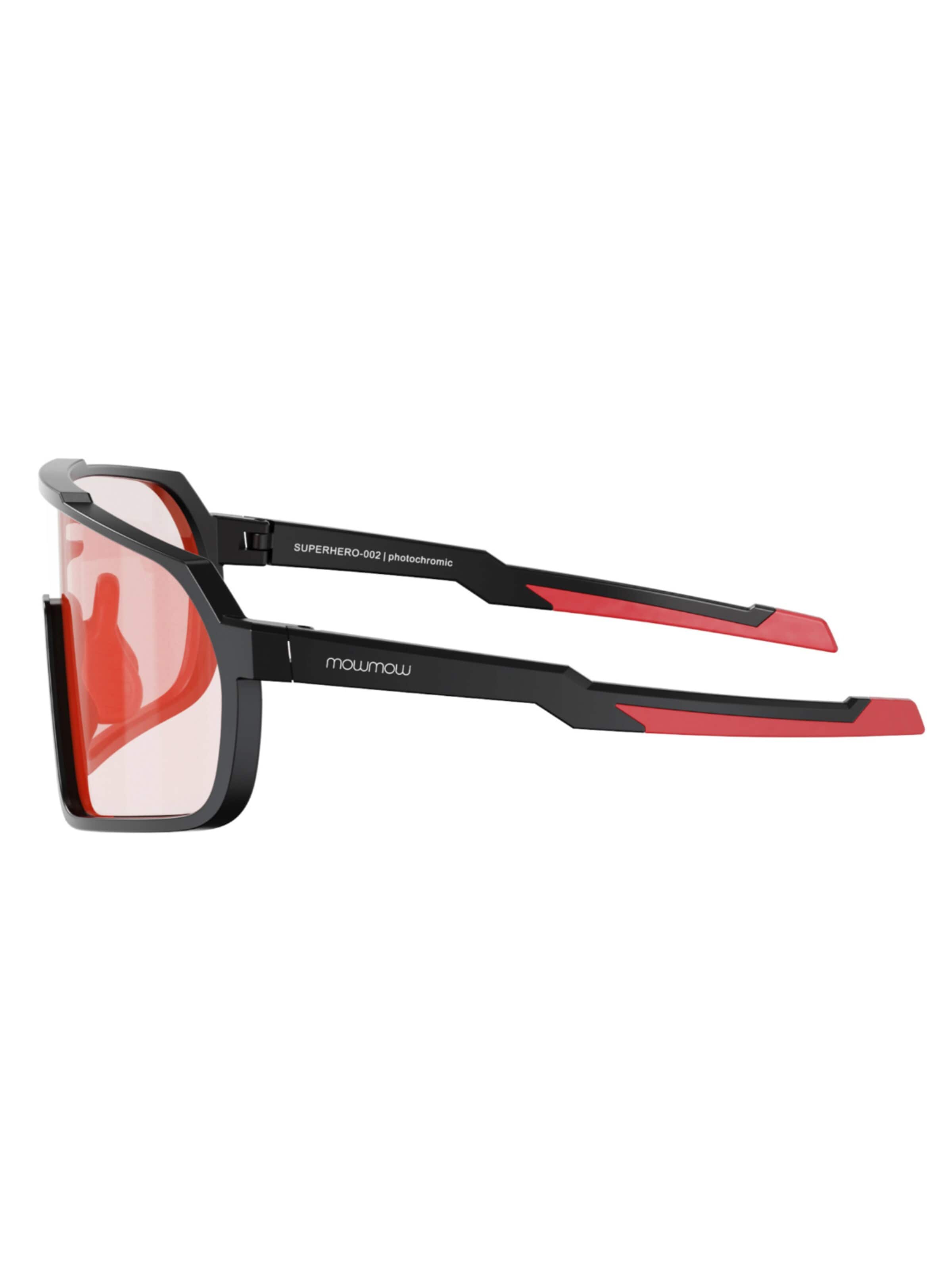 Lunettes de sport 'MowMow SuperHero - Photochromic Lens - Men - Women' Mowmow en orange