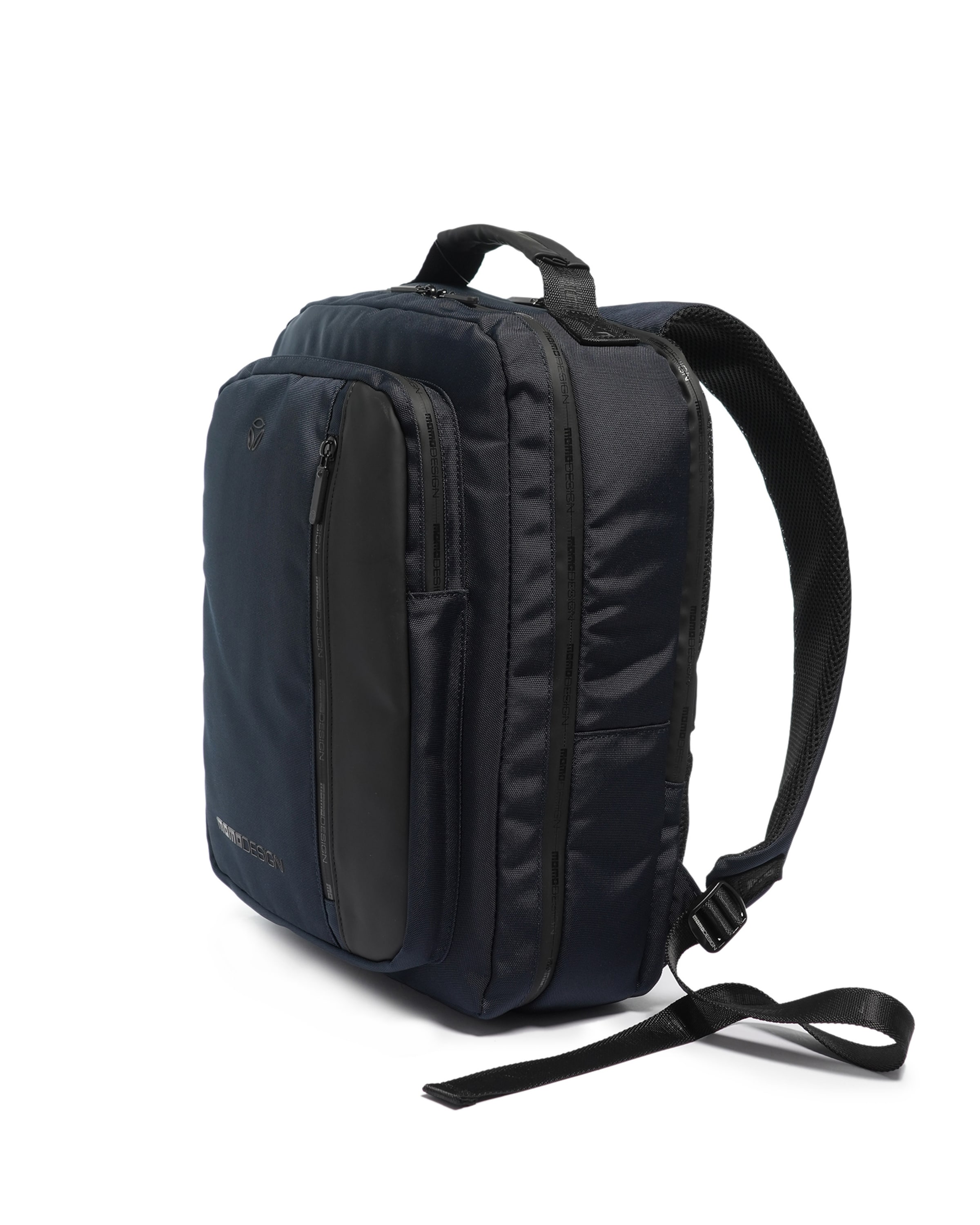 Zaino di Momo Design in blu: frontale