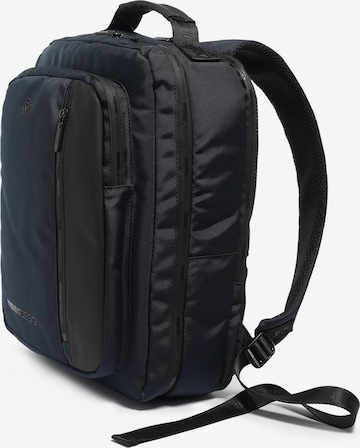 Momo Design Backpack in Blue: front