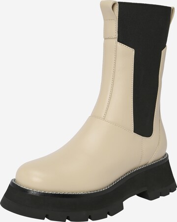 3.1 Phillip Lim Chelsea Boots 'KATE' in Braun: predná strana