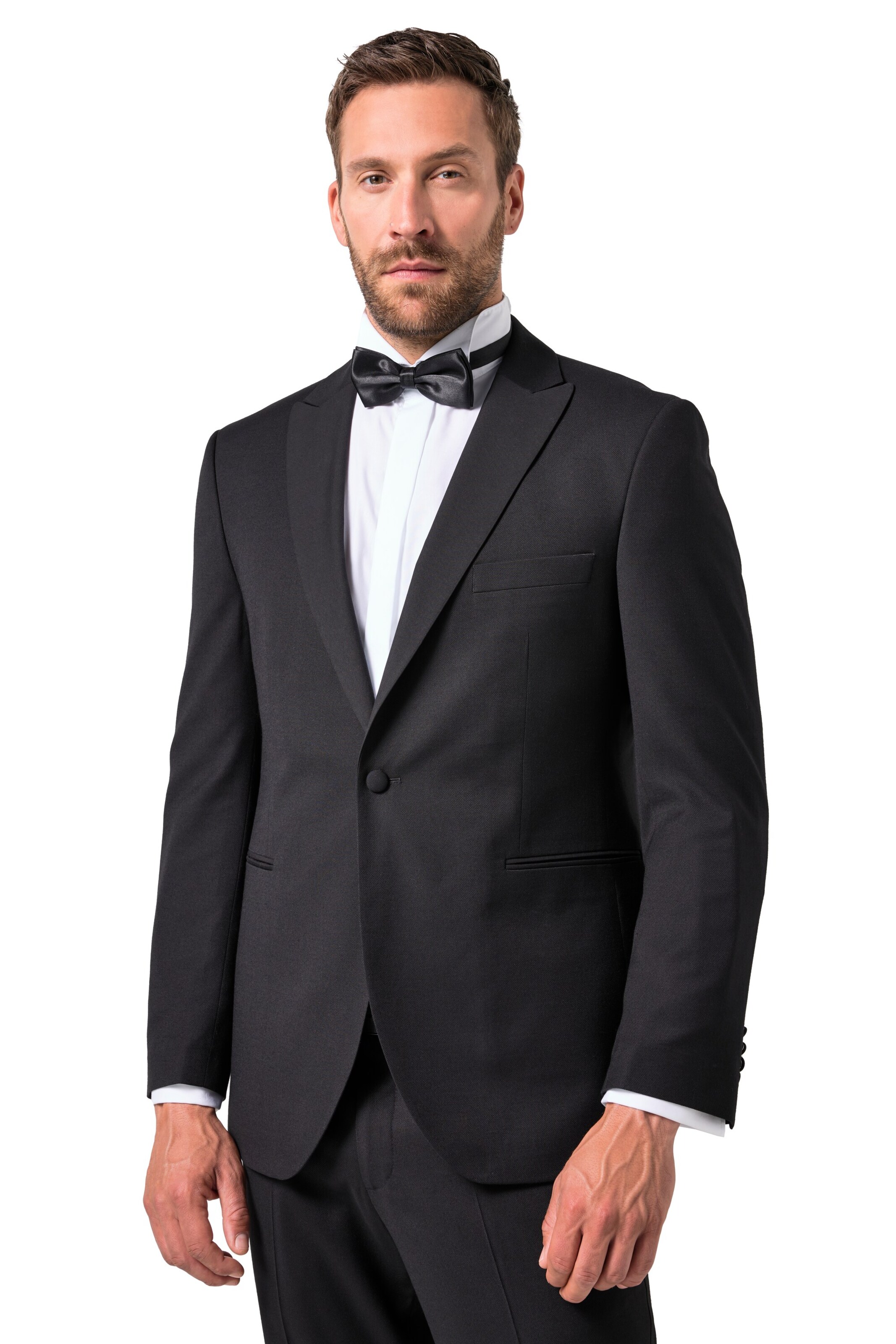 JP1880 Regular Fit Sakko in Schwarz: Vorderseite