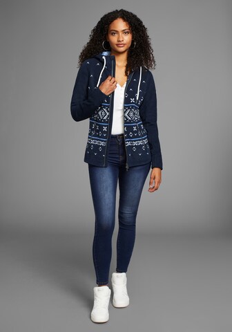 KangaROOS Fleecejacke in Blau