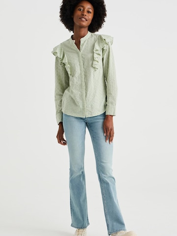 Camicia da donna di WE Fashion in verde