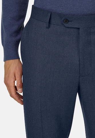 Boggi Milano Regular fit Business-colbert in Blauw: voorkant