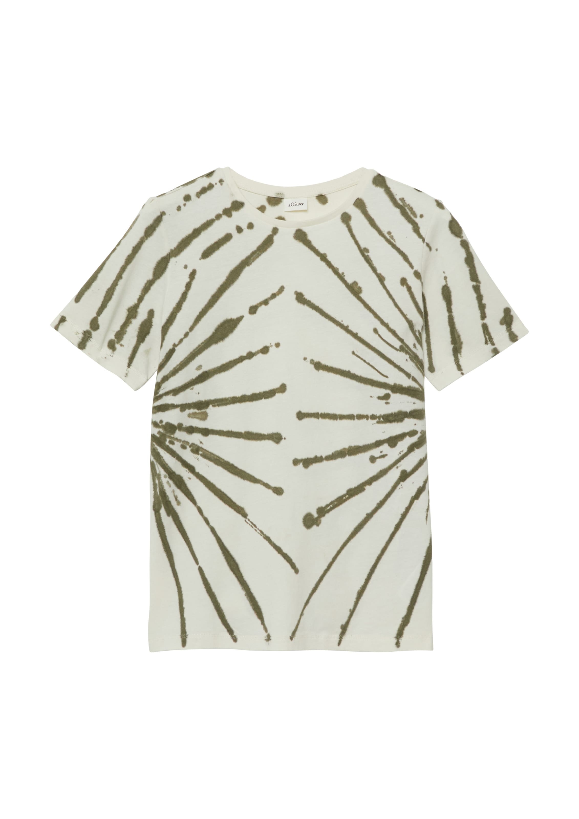 T-Shirt s.Oliver en vert : devant