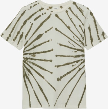 T-Shirt s.Oliver en vert : devant