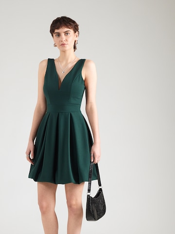 WAL G. Coctailkjole 'ALISON' i grøn: forside