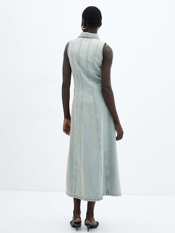 Robe 'Karol' MANGO en bleu