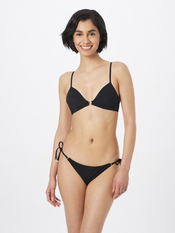 Calvin Klein Swimwear Dół bikini w kolorze czarny