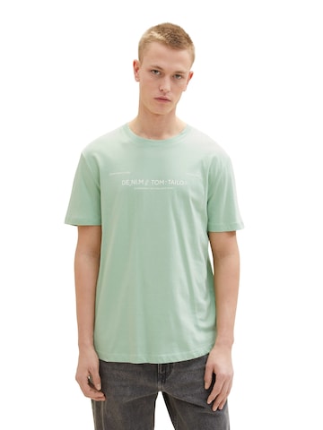 TOM TAILOR DENIM T-shirt i grön