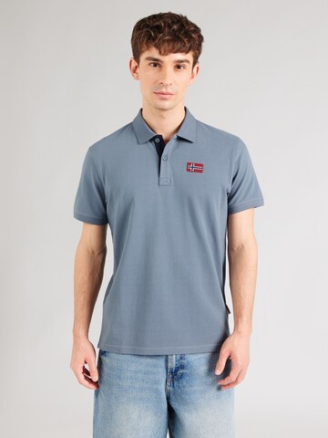 NAPAPIJRI Poloshirt 'EMIRA' in Grau: Vorderseite